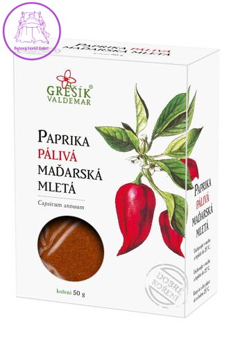 Grešík Paprika pálivá maďarská mletá 50 g