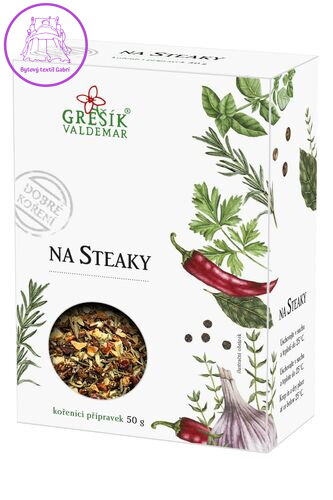 Grešík Na steaky 50 g Dobré koření