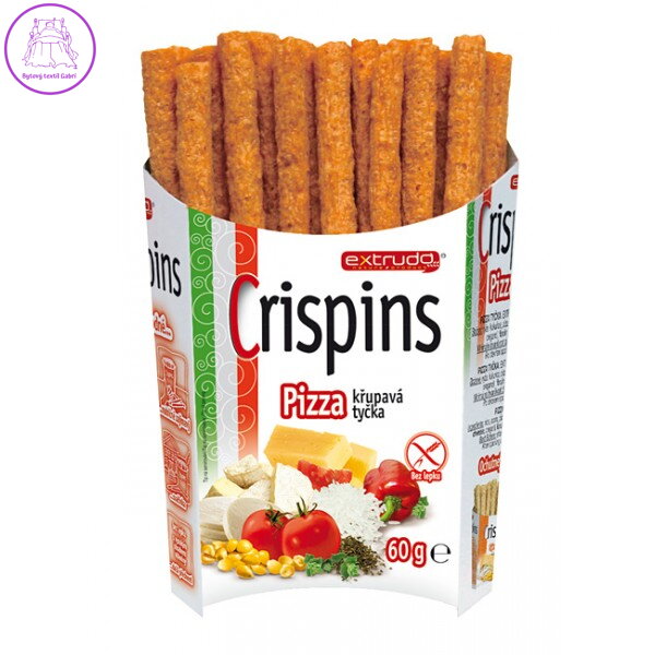 Extrudo Crispins tyčinka pizza 60g