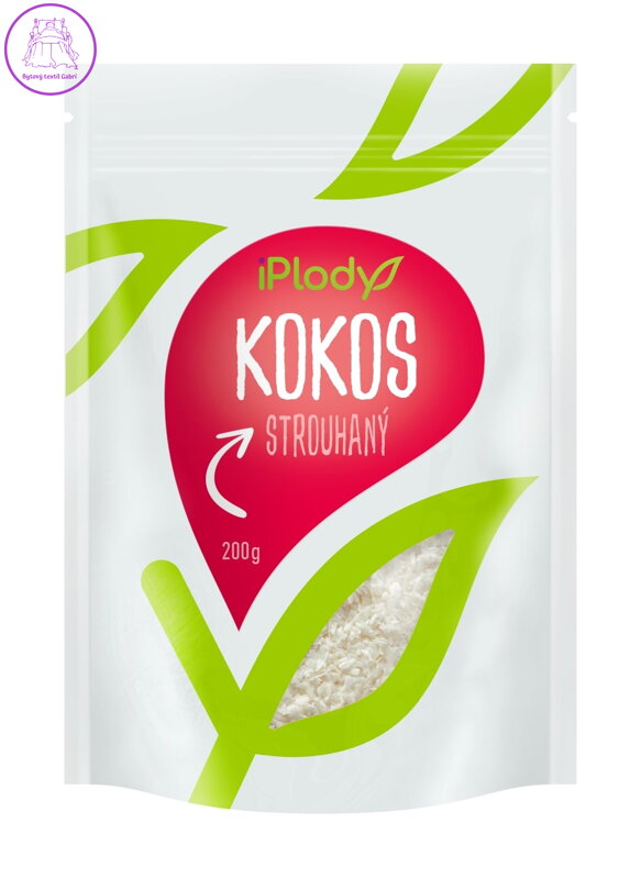 iPlody Kokos strouhaný 200 g iPlody Kokos strouhaný 200 g