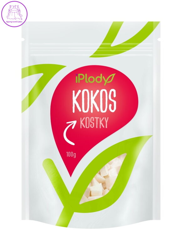 iPlody Kokosová kostka 100 g iPlody Kokosová kostka 100 g