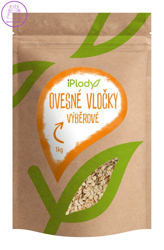 iPlody Ovesné vločky výběrové 1 kg
