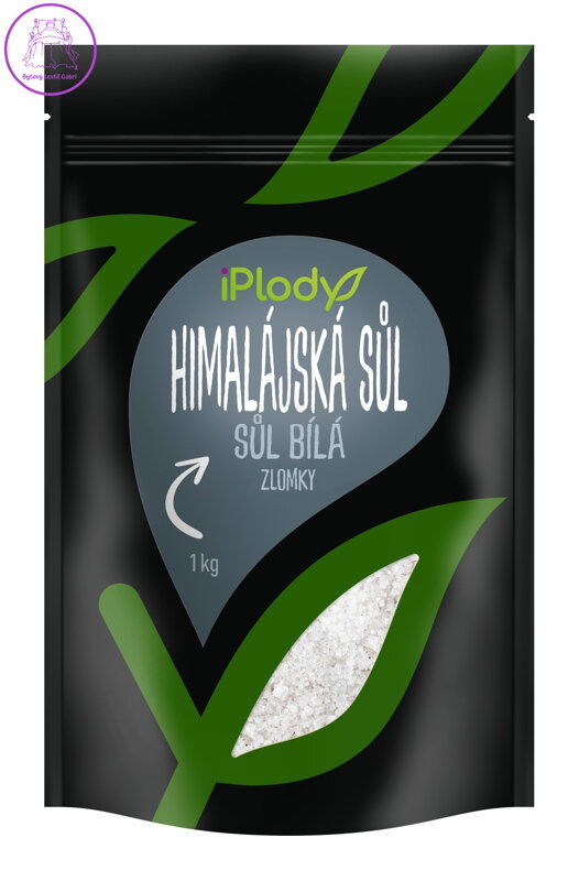 iPlody Himalájská sůl bílá, zlomky 1 kg iPlody Himalájská sůl bílá, zlomky 1 kg