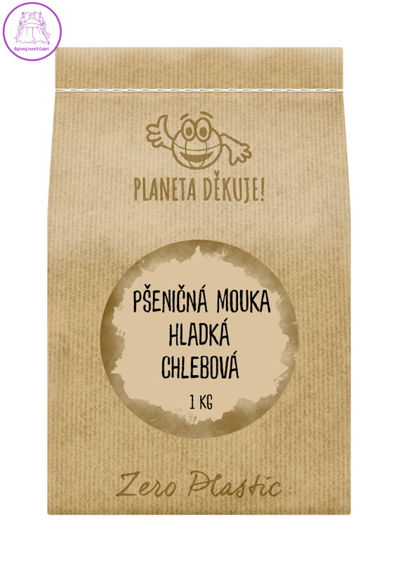 iPlody Pšeničná mouka hladká, chlebová 1 kg iPlody Pšeničná mouka hladká, chlebová 1 kg