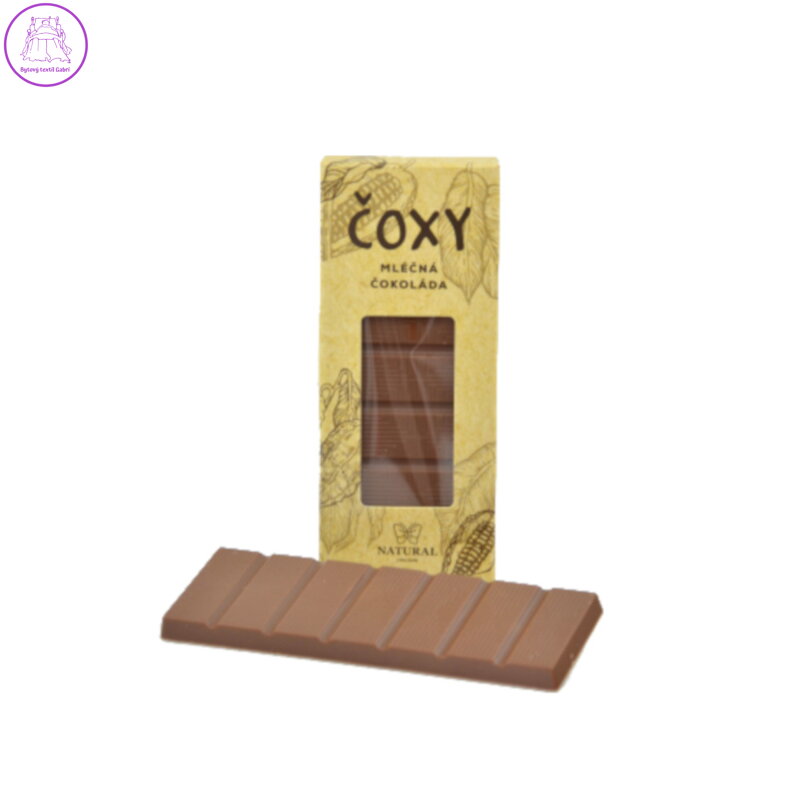 Natural Jihlava Čoxy mléčná čokoláda s xylitolem 50 g