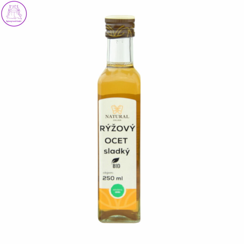 Natural Jihlava Rýžový ocet sladký BIO 250 ml Natural Jihlava Rýžový ocet sladký BIO 250 ml