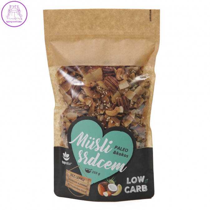 Top Natur Low carb Musli srdcem 350 g