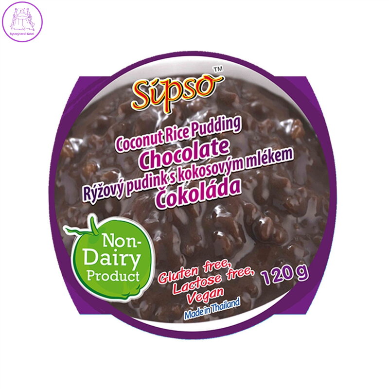Sipso Rýžový pudink s kokosovým mlékem 120 g