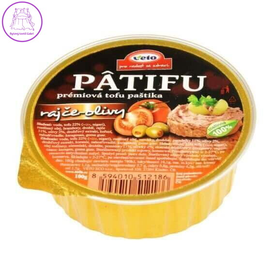 Veto Eco Paštika tofu rajče a olivy Patifu 100 g