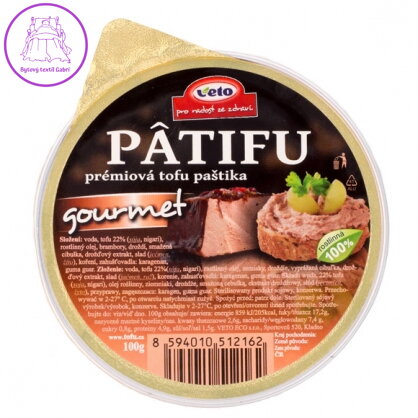 Paštika PATIFU gourmet 100g