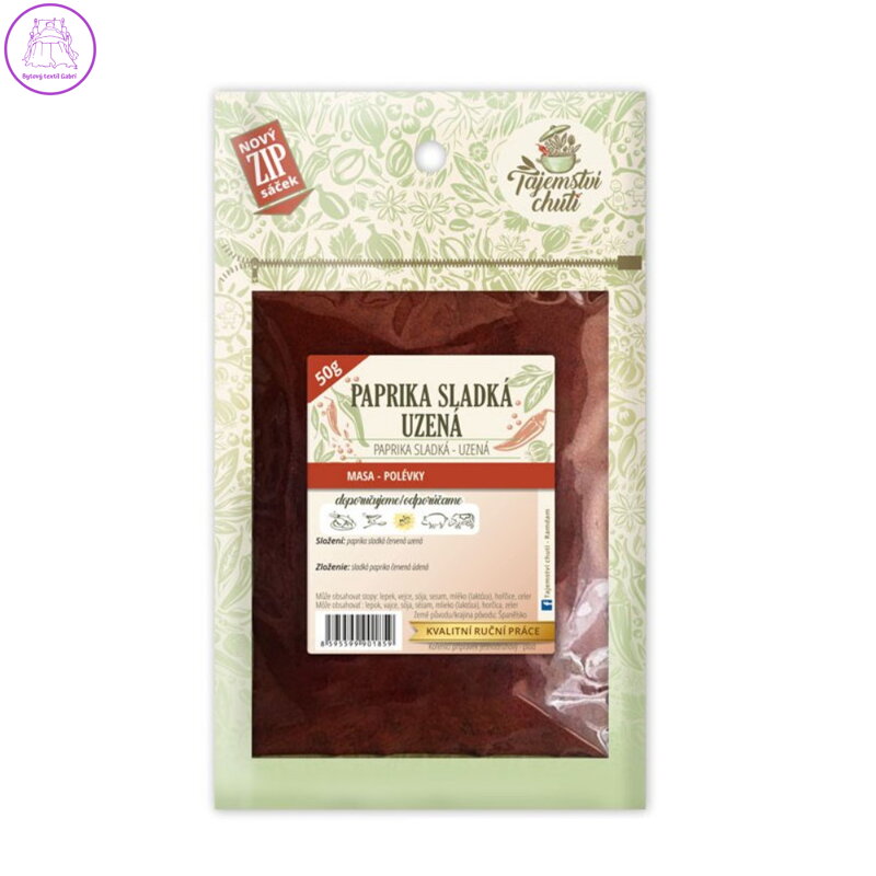 Ramdam Paprika sladká, uzená 50 g Ramdam Paprika sladká, uzená 50 g