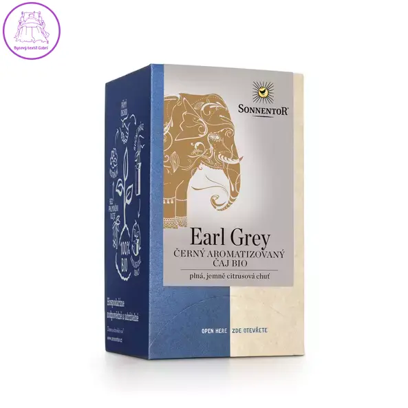 Sonnentor Černý čaj Earl Grey bio 27g