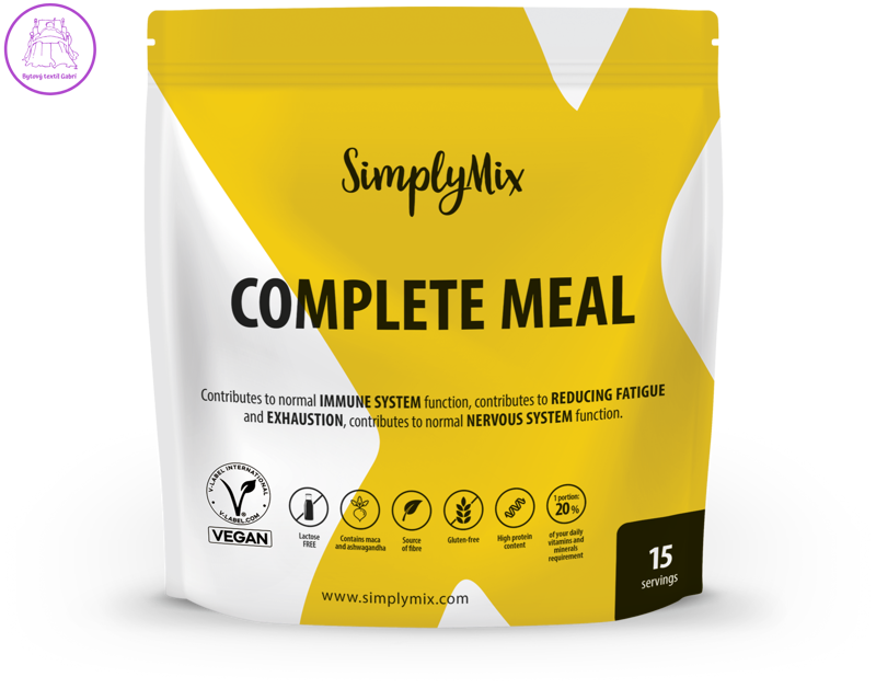 SimplyMix Koktejl kompletní jídlo 1380g (15 porcí)