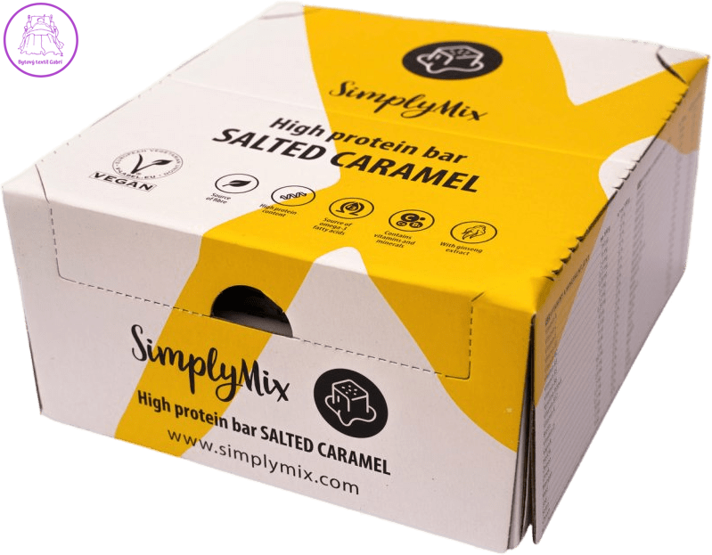 SimplyMix tyčinky slaný karamel 12x50g