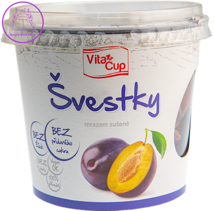 VitaCup Švestky lyofilizované 35g VitaCup Švestky lyofilizované 35g