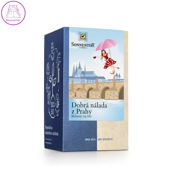 Sonnentor Dobrá nálada z Prahy čaj BIO 27 g