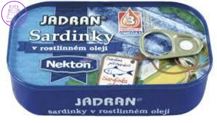 Nekton Sardinky v rostlinném oleji 125 g Nekton Sardinky v rostlinném oleji 125 g