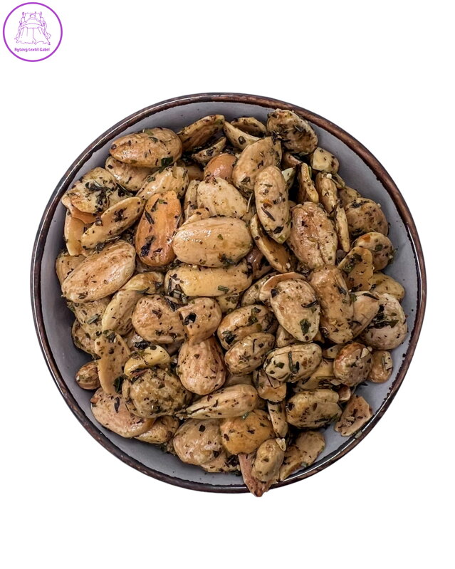 iPlody Mandle Valencie loupané pražené solené s bylinkami 1 kg