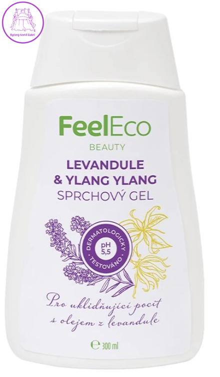 FeelEco Sprchový gel Levandule & Ylang-Ylang 300 ml