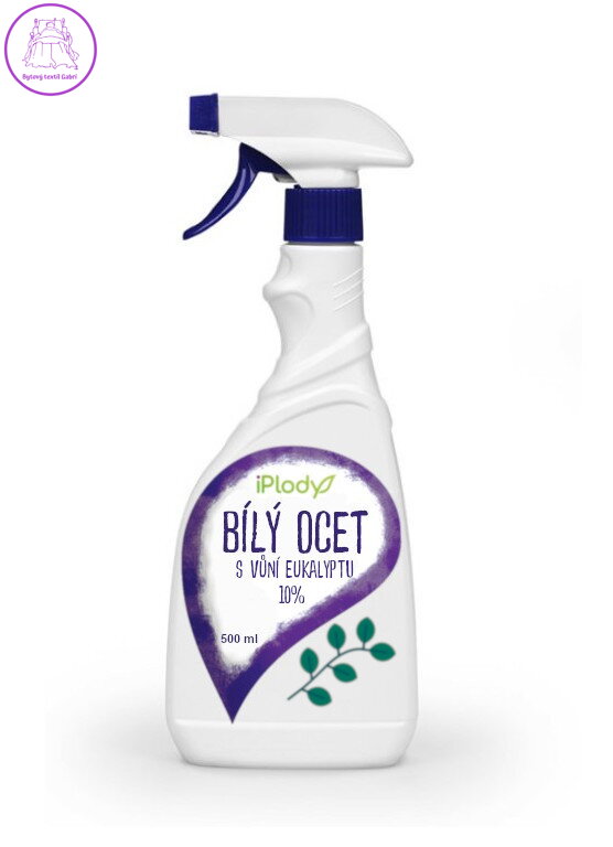 Ecorai Ocet bílý 10 % na úklid s vůní eukalyptu - rozprašovač 500 ml