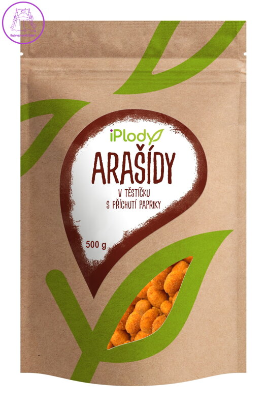 iPlody Arašídy v těstíčku s příchutí papriky 500 g