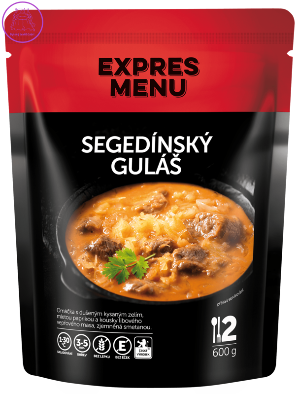 Expres Menu Segedínský guláš 600 g (2 porce)