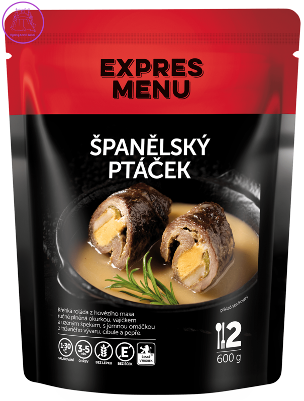 Expres Menu Španělský ptáček 600 g (2 porce)