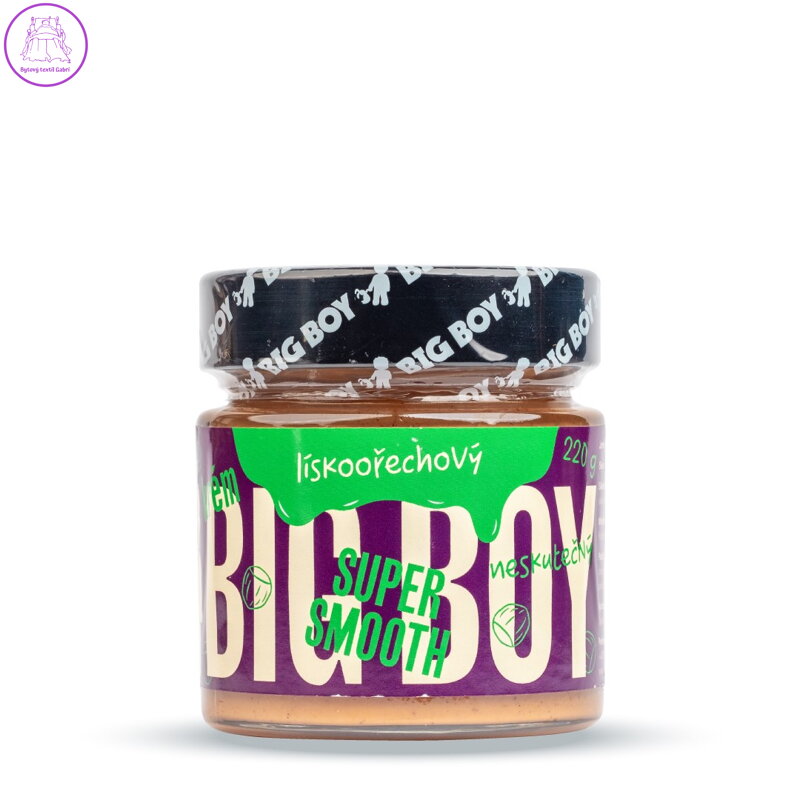 BIG BOY Lískoořechový krém super smooth 220 g