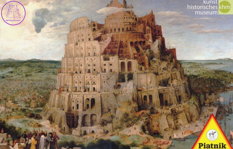 PIATNIK Puzzle Babylonská věž 1000 dílků PIATNIK Puzzle Babylonská věž 1000 dílků