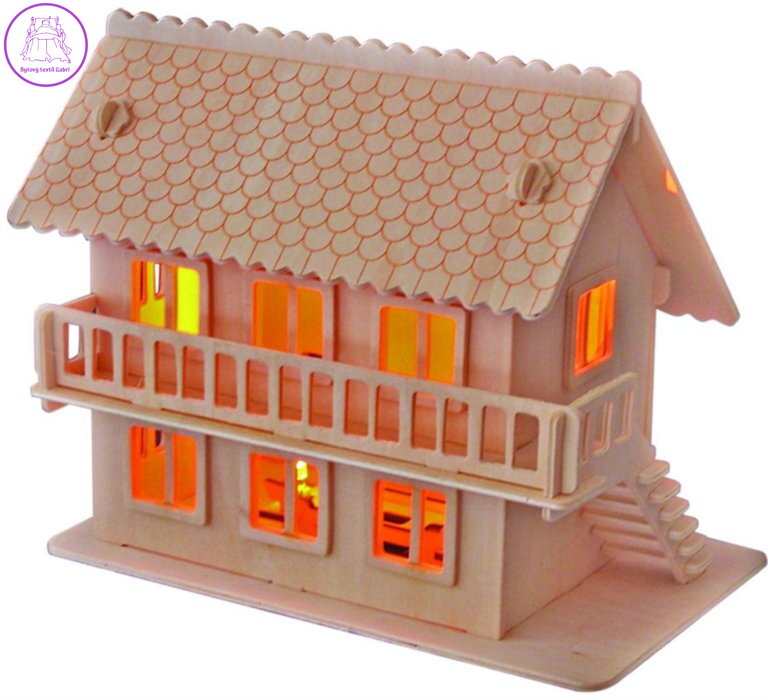 WOODEN TOY , WCK 3D puzzle Vila E