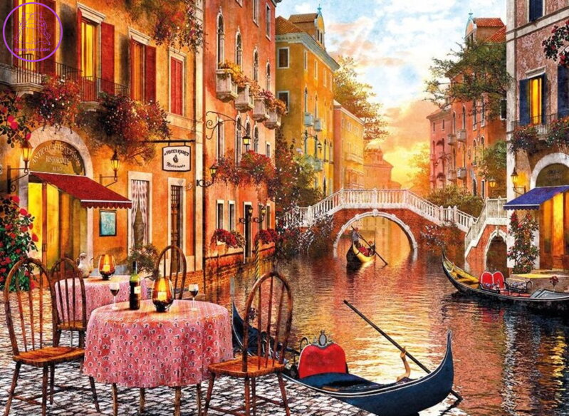 CLEMENTONI Puzzle Benátky 1500 dílků CLEMENTONI Puzzle Benátky 1500 dílků