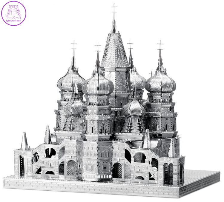 METAL EARTH 3D puzzle Chrám Vasila Blaženého (ICONX)