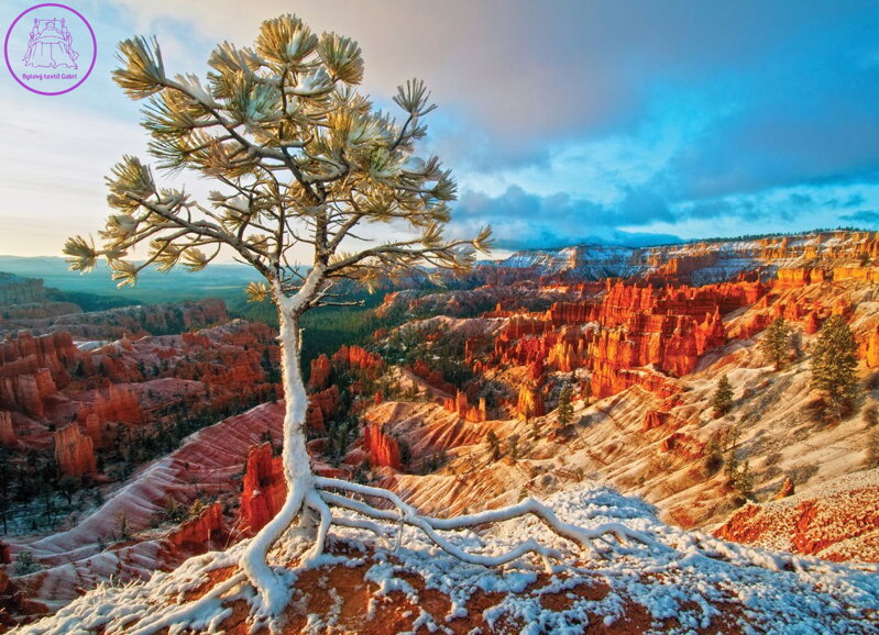 EUROGRAPHICS Puzzle Zimní svítání, Bryce Canyon (HDR) 1000 dílků EUROGRAPHICS Puzzle Zimní svítání, Bryce Canyon (HDR) 1000 dílků