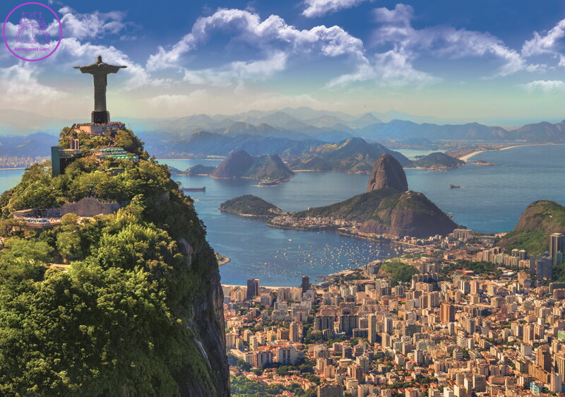 TREFL Puzzle Rio De Janeiro 1000 dílků TREFL Puzzle Rio De Janeiro 1000 dílků