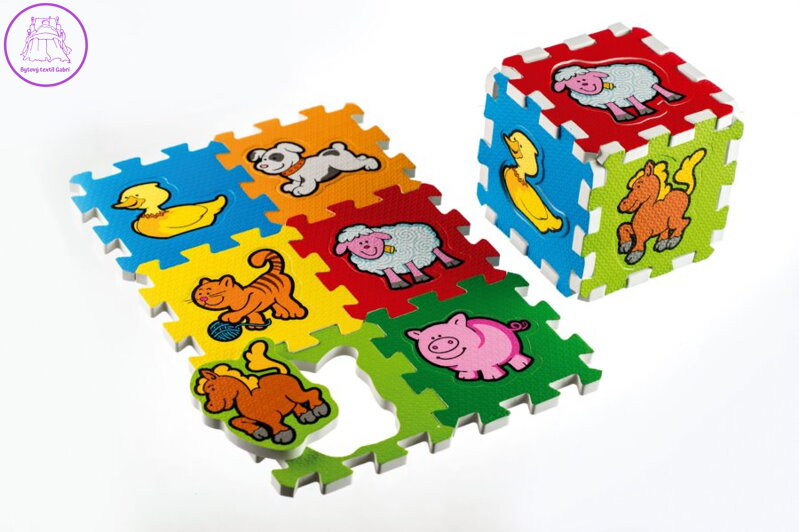 TEDDIES Pěnové puzzle Moje první zvířátka (13,5x13,5) TEDDIES Pěnové puzzle Moje první zvířátka (13,5x13,5)