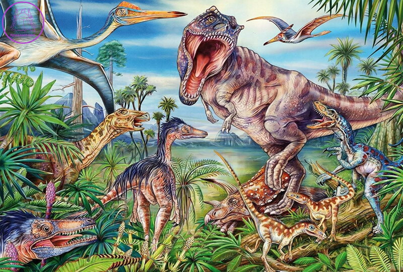 SCHMIDT Puzzle Mezi dinosaury 60 dílků SCHMIDT Puzzle Mezi dinosaury 60 dílků