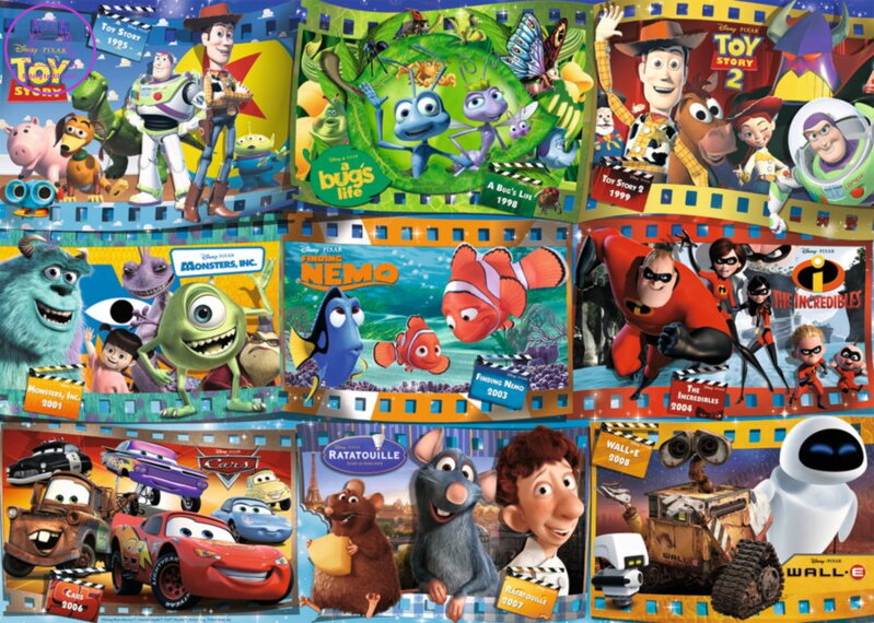 RAVENSBURGER Puzzle Svět Disney Pixar 1000 dílků RAVENSBURGER Puzzle Svět Disney Pixar 1000 dílků