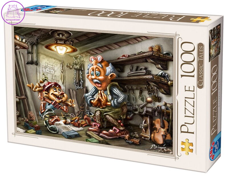 D-TOYS Puzzle Pinokio 1000 dílků D-TOYS Puzzle Pinokio 1000 dílků