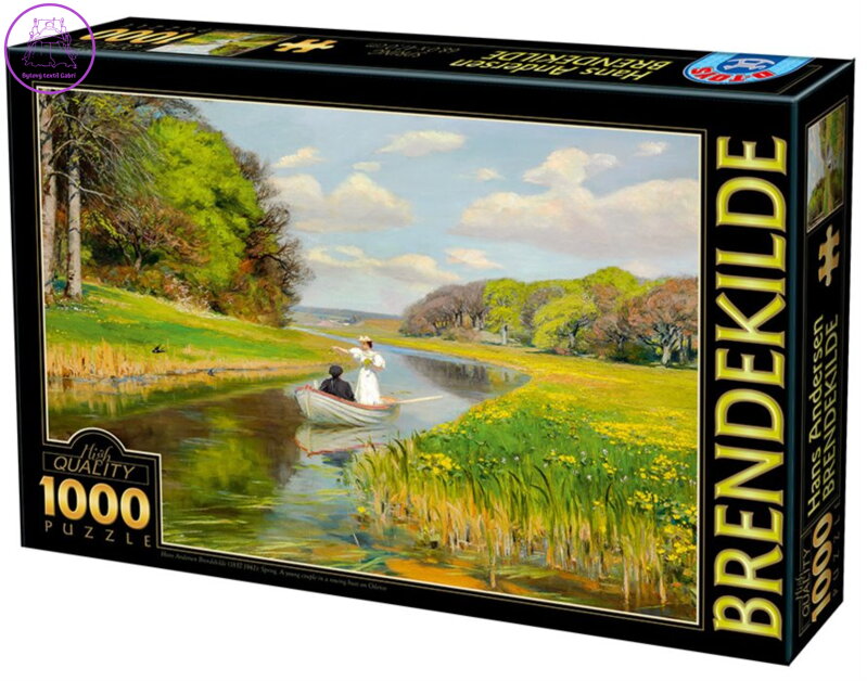 D-TOYS Puzzle Jarní veslování 1000 dílků D-TOYS Puzzle Jarní veslování 1000 dílků