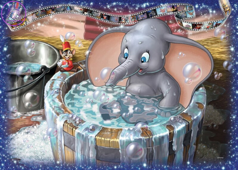 RAVENSBURGER Puzzle Dumbo 1000 dílků RAVENSBURGER Puzzle Dumbo 1000 dílků