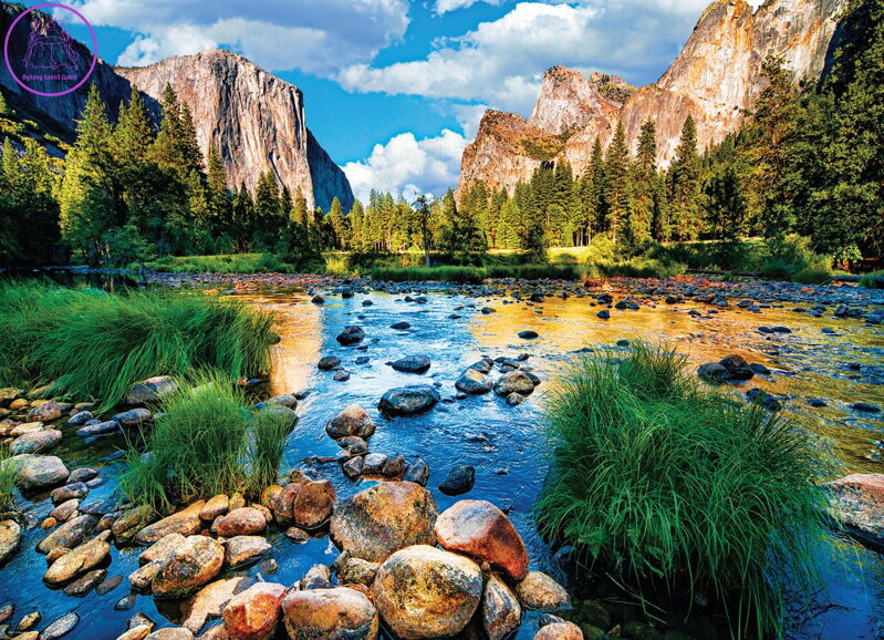 EUROGRAPHICS Puzzle Yosemitský národní park 1000 dílků EUROGRAPHICS Puzzle Yosemitský národní park 1000 dílků