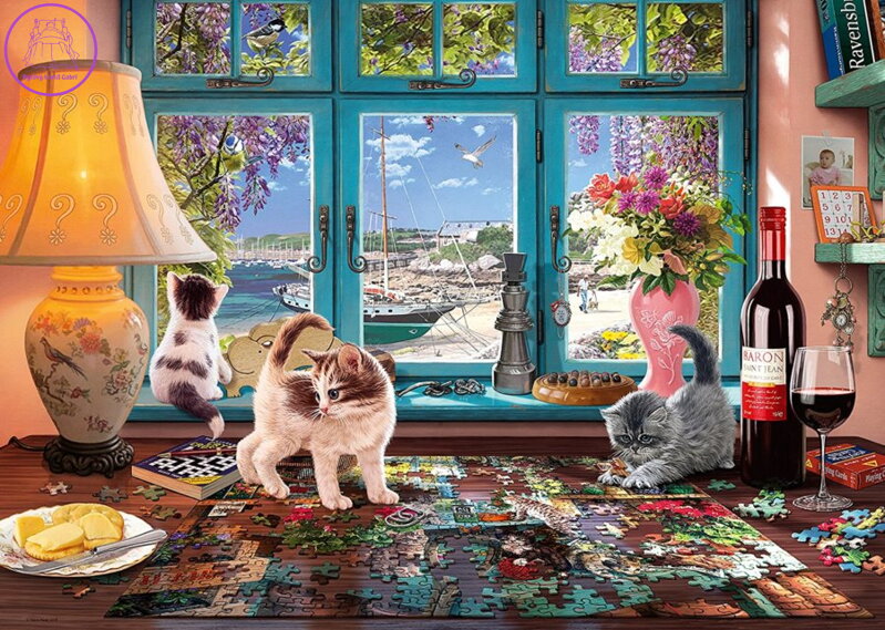 RAVENSBURGER Puzzle Skládačův stůl 1000 dílků RAVENSBURGER Puzzle Skládačův stůl 1000 dílků