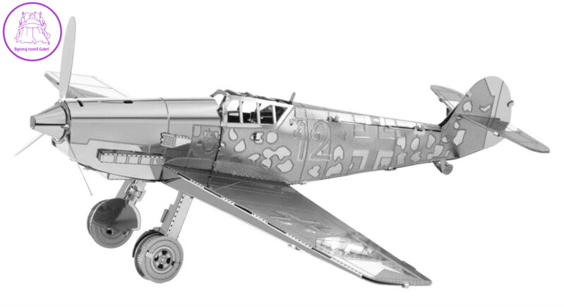 METAL EARTH 3D puzzle Letadlo Messerschmitt BF-109