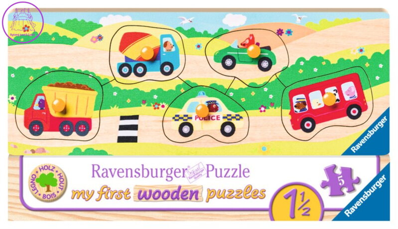 RAVENSBURGER Dřevěná vkládačka Dopravní prostředky