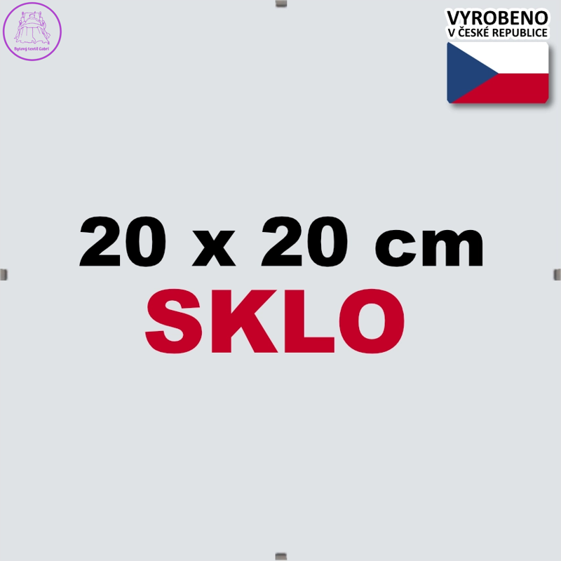 BFHM Rám Euroclip 20x20cm (sklo)