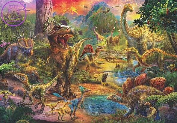 ANATOLIAN Puzzle Království dinosaurů 500 dílků