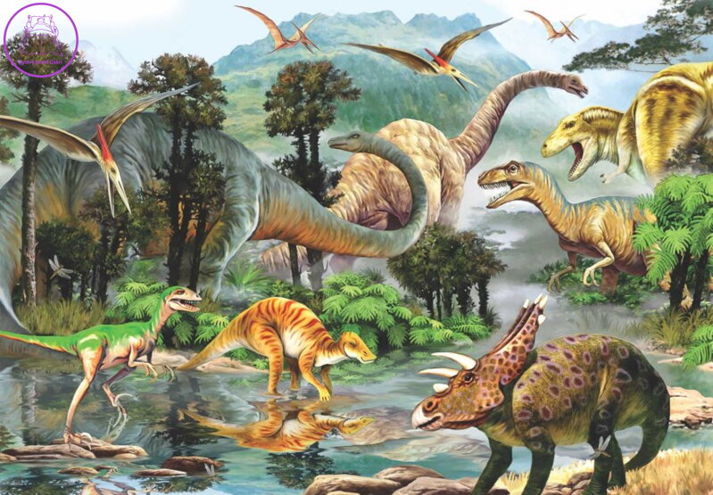 ANATOLIAN Puzzle Svět pravěkých dinosaurů 260 dílků