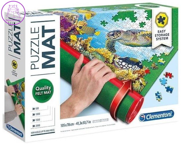 CLEMENTONI Podložka rolovací 105x78cm (do 2000 dílků)