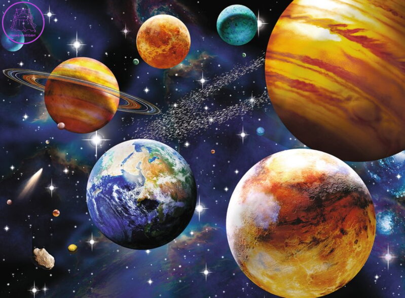 RAVENSBURGER Puzzle Vesmír XXL 100 dílků