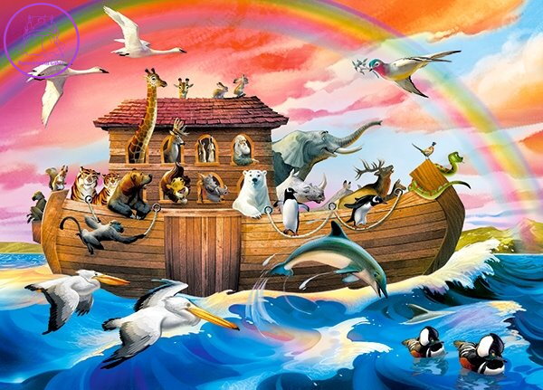 CASTORLAND Puzzle Noemova archa 60 dílků